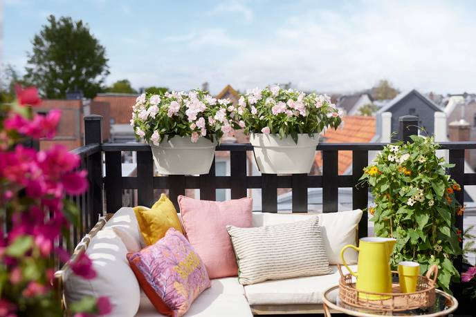 vibia campana flower bridge 40cm zijdewit